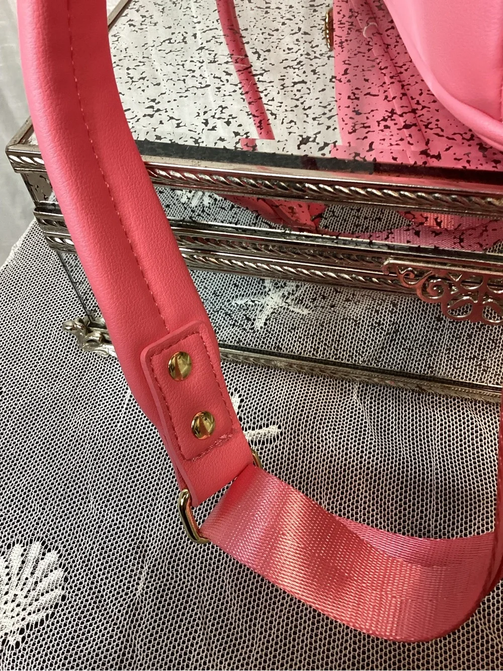 Loungefly X Biltmore Pink Sequin Mini Backpack